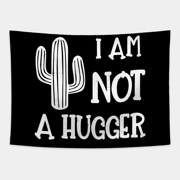 i am not a hugger Tapestry by hanespace