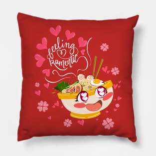 Kawaii Cute Ramen Bowl Ramen Life Ramen Lover Ramen Noodles Pillow