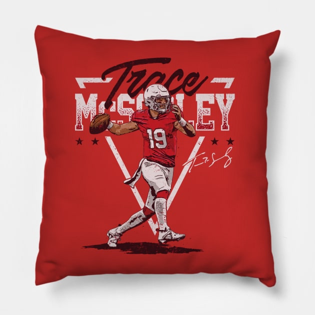 Trace McSorley Arizona Triangle Name Pillow by Chunta_Design