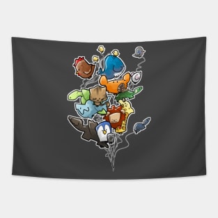 Animal baloons Tapestry