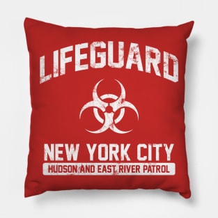 New York City Lifeguard (BIOHAZARD) Pillow