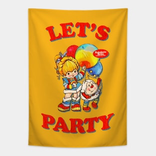 Let's Party Rainbow Brite Tapestry