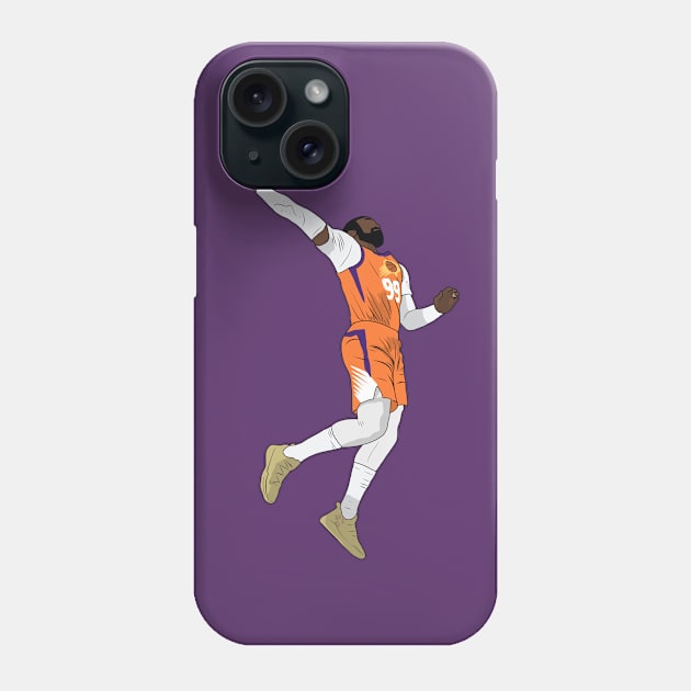 Jae Crowder Phoenix Basketball Windmill Dunk Phone Case by Hevding