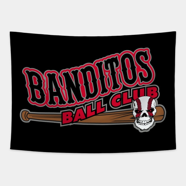 Banditos Baseball Club Tapestry by DavesTees