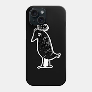 Overthinking raven Phone Case