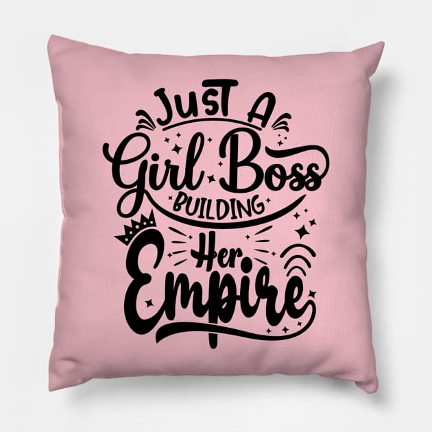 Women Entrepreneur | Lady Boss | Women's Success | Entrepreneurial Network Business Owners Pillow by Houseofwinning