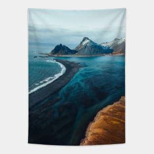 Iceland Mountains Tapestry