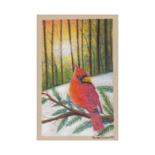 Winter Cardinal T-Shirt