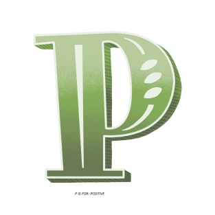 P initial T-Shirt