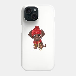 Labrador Retriever dog wants to walk Phone Case