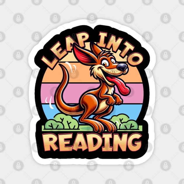 Leap into Reading Magnet by BankaiChu