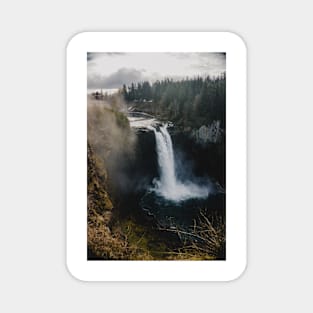 Waterfall in the Pacific Northwest Magnet