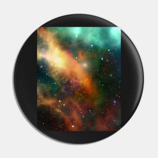 Colorful Nebula Pin