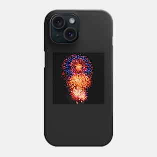 Pixel Firework No.3 Phone Case