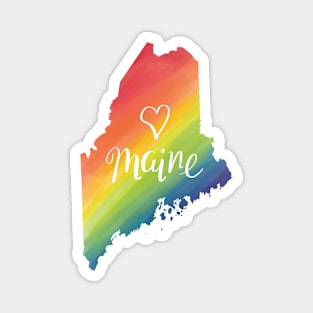 Heart Maine Magnet