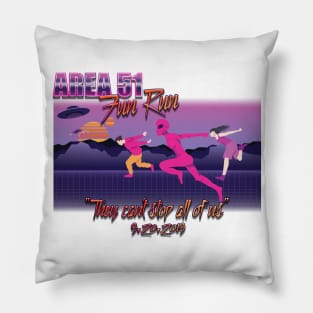 Area 51 Fun Run Pillow