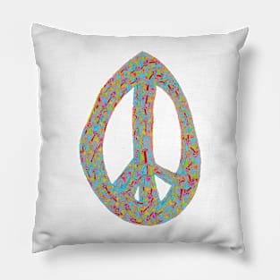 Peacefully Shrooming 5 Pillow