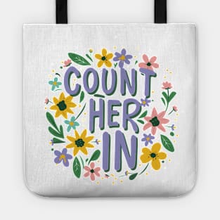 Count Her Inspire Inclusion Women's International Day 2024 Tote