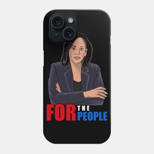 kamala harris for the people Phone Case