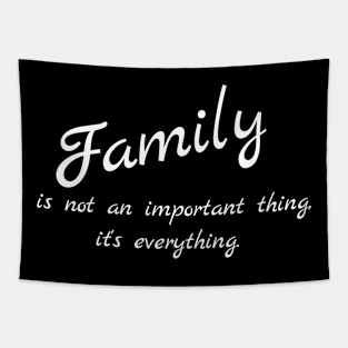 Family T-shirt Tapestry