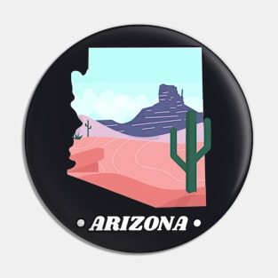 State of Arizona Pin