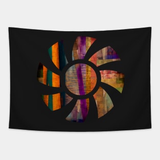 Patchwork Sun Tapestry