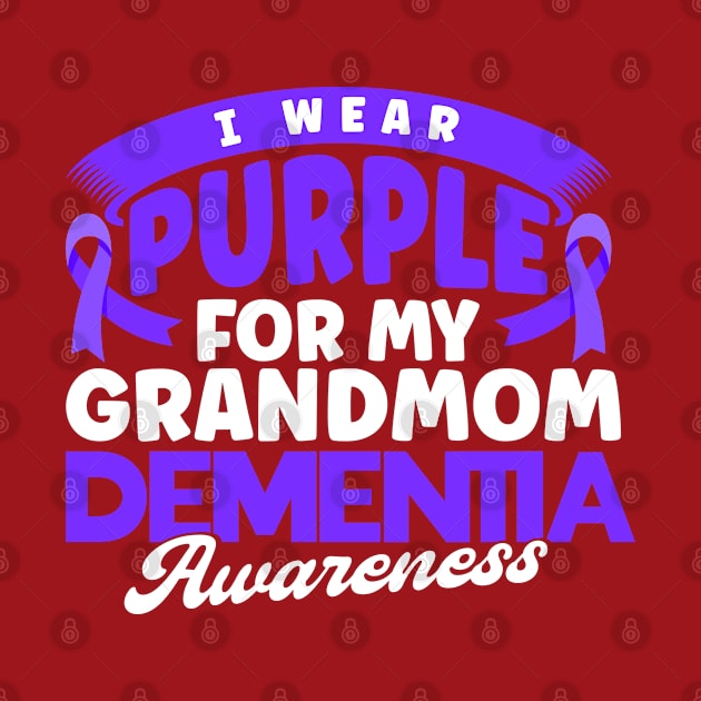 Purple Ribbon Seniors Dementia gift by Toeffishirts