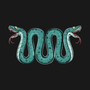 Aztec Double-Headed Serpent T-Shirt