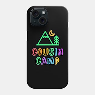 COUSIN CAMP Mountain Forest Best Camping Besties Ever Kids Phone Case