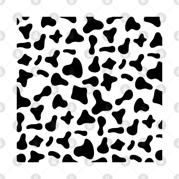 Classic Dairy Cow Print by Cow Print Stuff