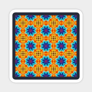 Moroccan arabic oriental tile pattern Magnet