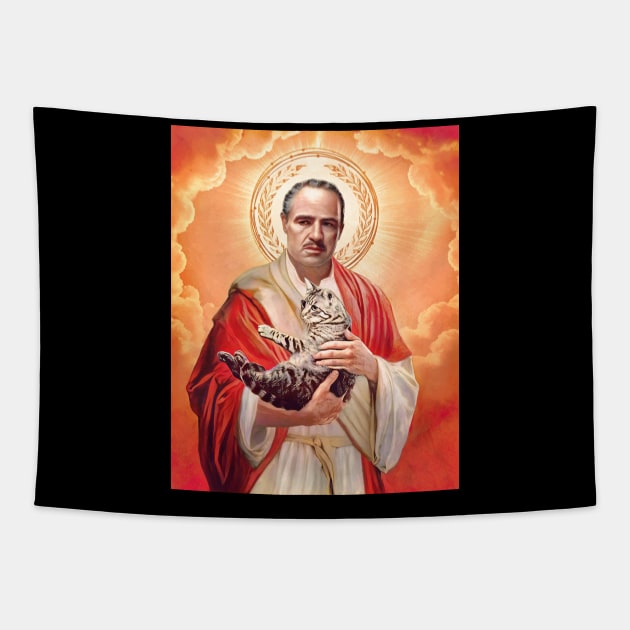 Saint Godfather Tapestry by Gedogfx