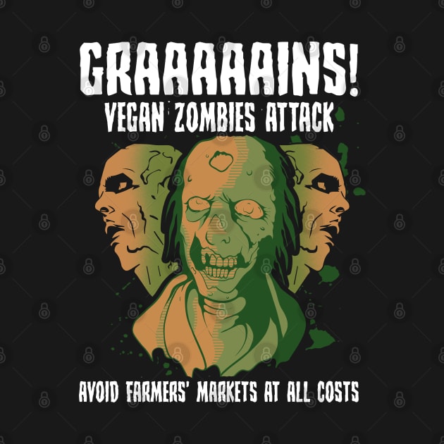 Vegan Zombies Humor by KsuAnn