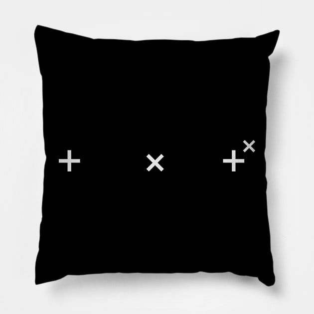 Optimist, pessimist, futurist Pillow by VISUALIZED INSPIRATION