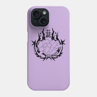 Anime sign language Puple Phone Case