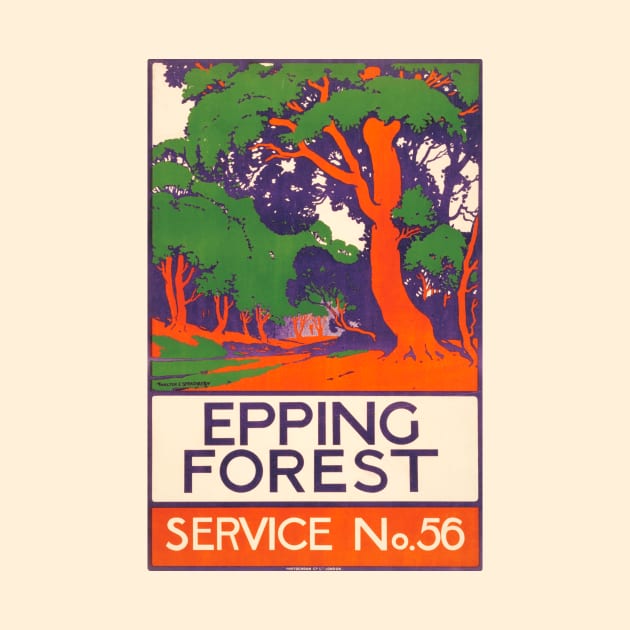 Epping Forest Poster by Walter E. Spradbery, 1913 by WAITE-SMITH VINTAGE ART