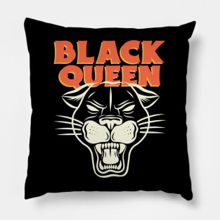 black queen Pillow