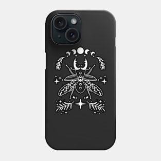 Occult Celestial Beetle Bug Phone Case