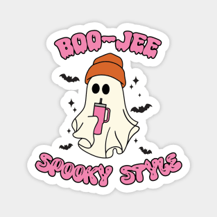 Boo-Jee Spooky Style Girl Ghost Halloween Magnet