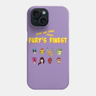 Fury's Finest Logo "Jesse and Chris present" Phone Case