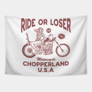 ride or loser Tapestry