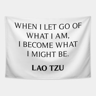 Lao Tzu Quote Tapestry