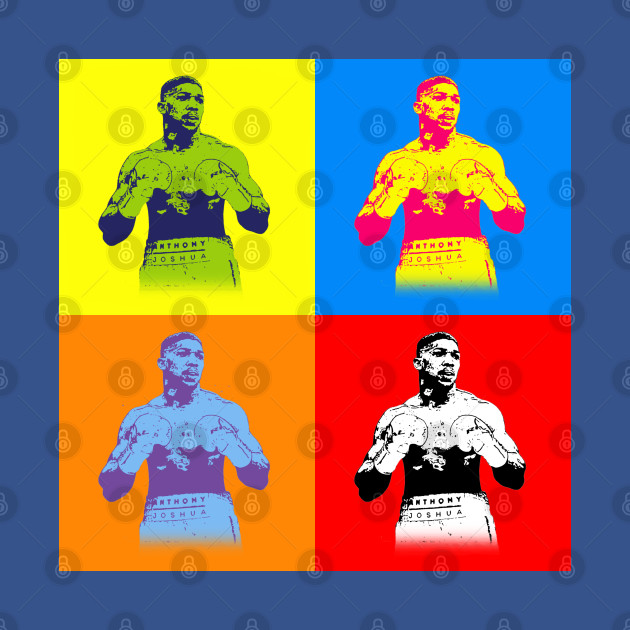 Disover Anthony Joshua Pop Art - Anthony Joshua Boxing - T-Shirt