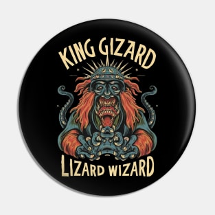 King Gizzard And The Lizard Wizard Pin