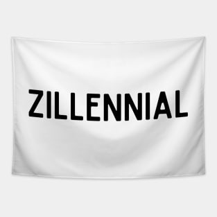 Generation Zillennial in Black Tapestry