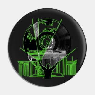 Techno Berlin Pin