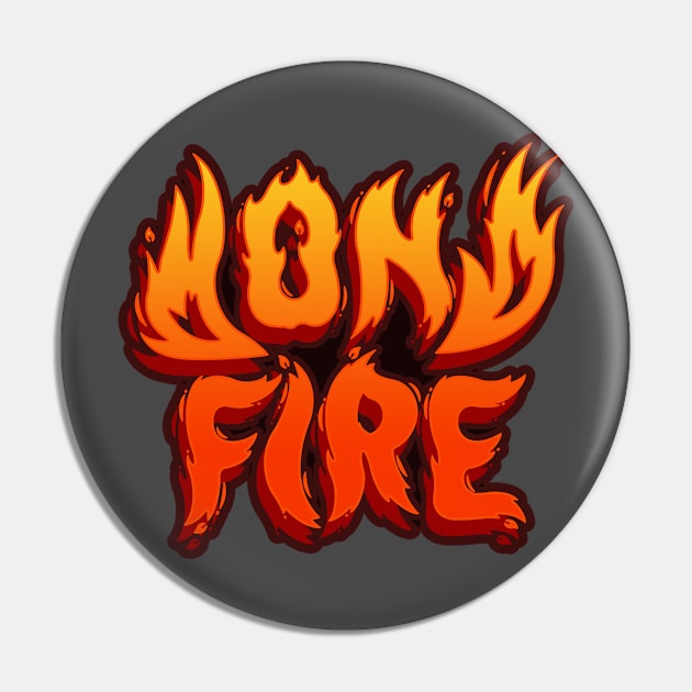 On Fire Pin by Shopject