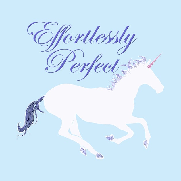 Effortlessly Perfect Pretty Unicorn by StudioOrangeLLC