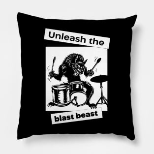 Unleash the blast beast Pillow