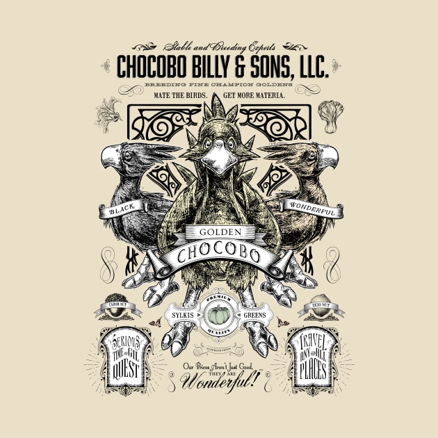 Chocobo Billy and Sons LLC by barrettbiggers